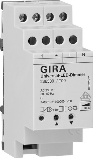 Gira 236500 System 3000 Universal-LED-Dimmer REG REG