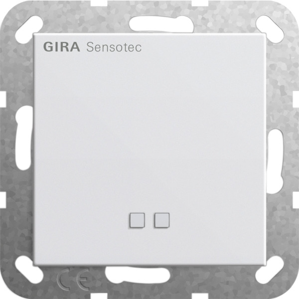Gira 237627 Sensotec System 55 ohne Fernbedienung Reinweiß seidenmatt