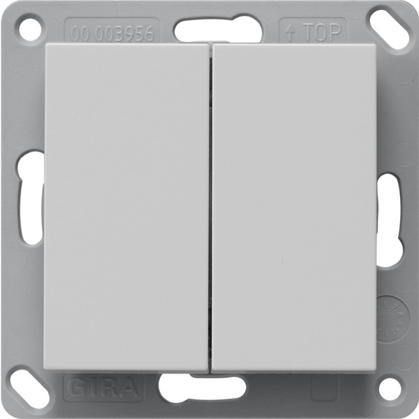 Gira 2462015 Bluetooth Wandsender 2-fach Grau matt