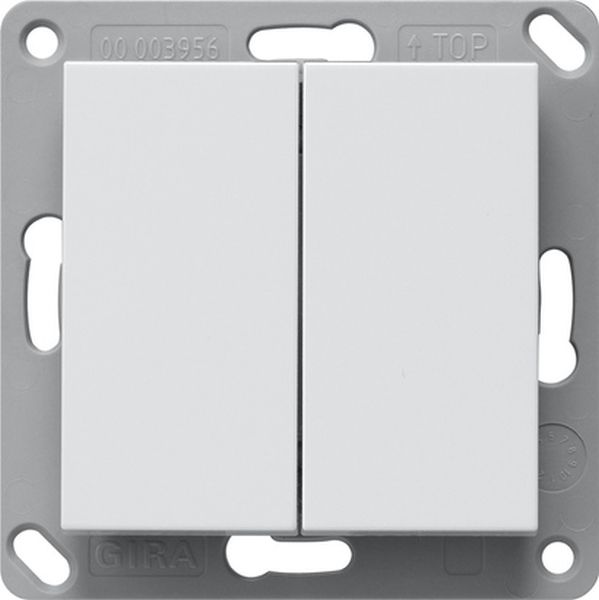 Gira 246227 BT Wandsender 2f System 55 Reinweiß m
