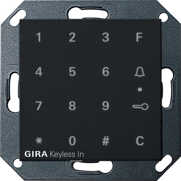 Gira 2605005 Keyless In Codetastatur Schwarz matt