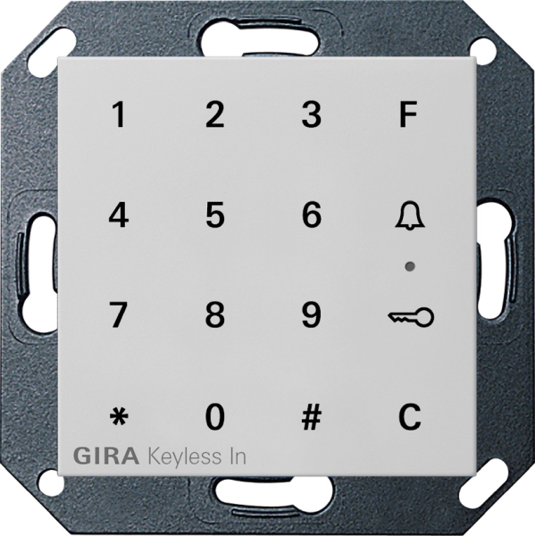 Gira 2605015 Keyless In Codetastatur Grau matt