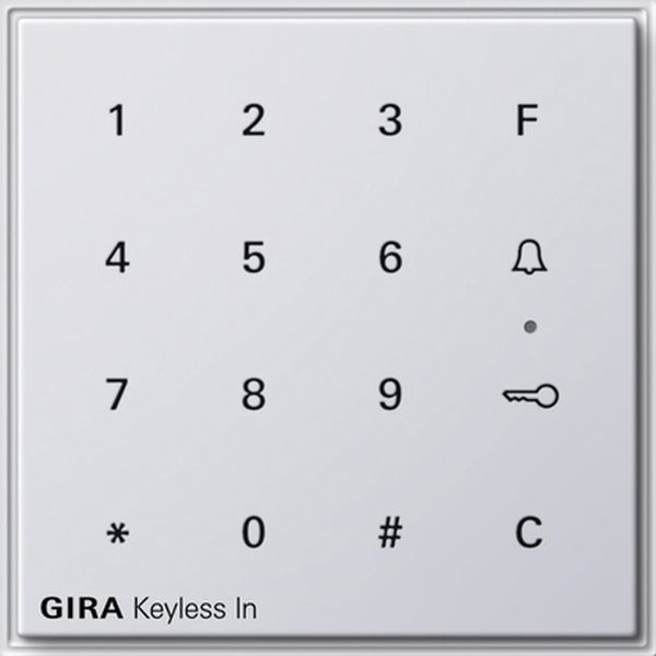 Gira 260566 Keyless In Codetastatur Reinweiß