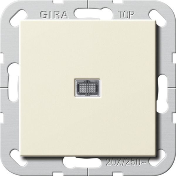 Gira 283401 Wipp-Kontroll BS 20 AX Aus 2-p System 55 Cremeweiß
