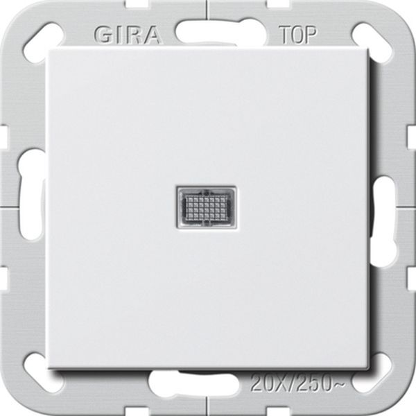 Gira 283403 Wipp-Kontroll BS 20 AX Aus 2-p System 55 Reinweiß