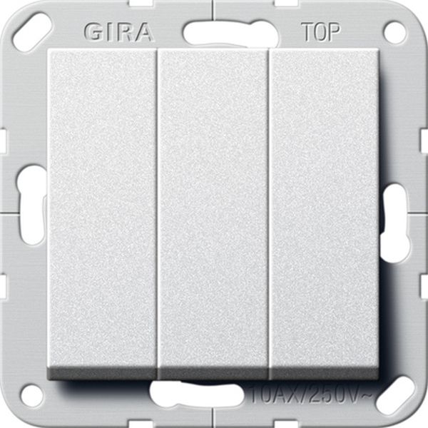 Gira 284426 Wipptaster BS 3f Schließer System 55 F Alu
