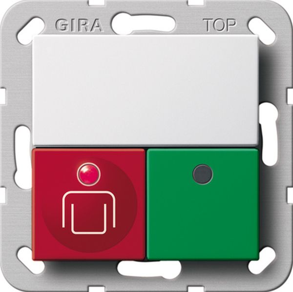 Gira 290203 Ruf- + Anwesenheitst. System 55 Reinweiß