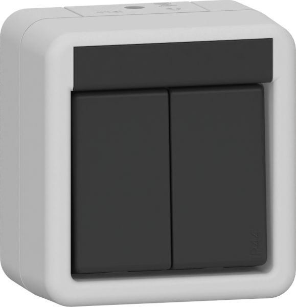 Gira 310530 Wippschalter Serien WG AP Grau