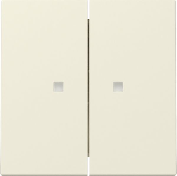 Gira 363101 Wippe 2f Kontrollf. System 55 Cremeweiß