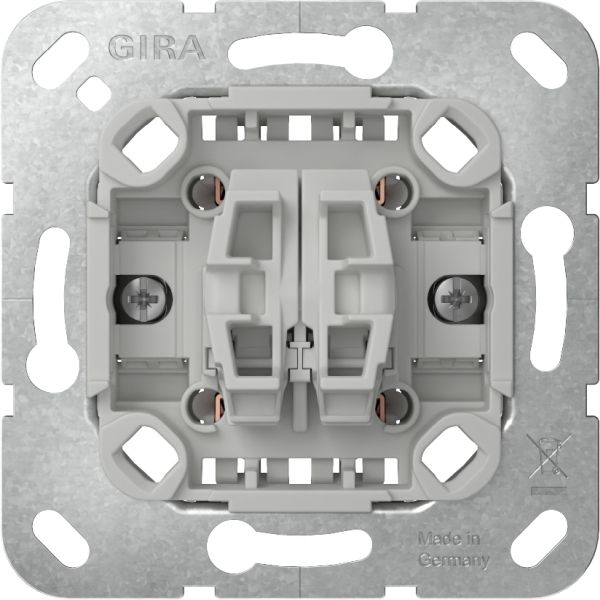 Gira 383800 Tastschalter Wechselsch. 2f o.Kr. Einsatz