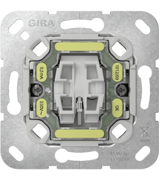 Gira 384200 Tast-Kontroll Aus 2-p o.Kr. Einsatz
