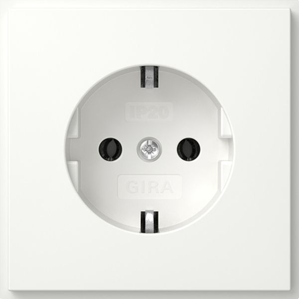 Gira 418866 SCHUKO-Steckd. (IP20) Gira TX_44 Reinweiß
