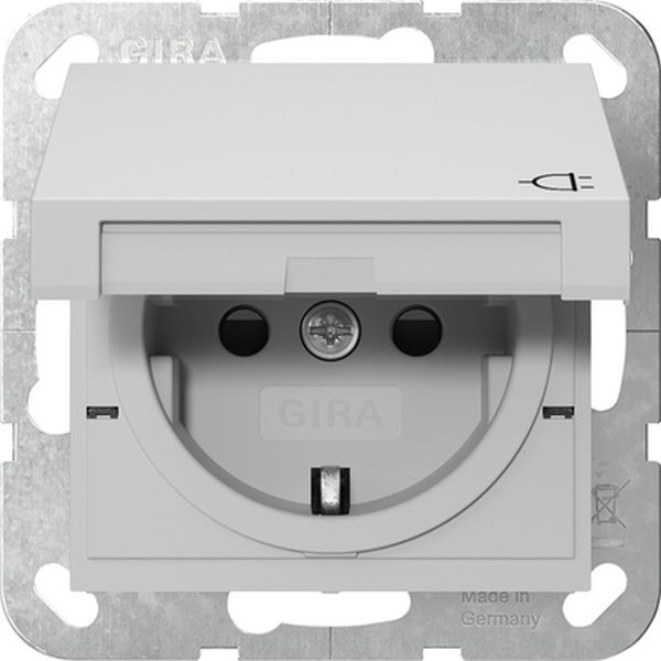 Gira 4414015 SCHUKO-Steckd. KD + SP System 55 Grau m