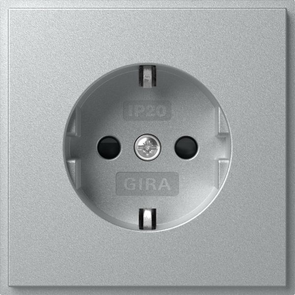 Gira 445365 SCHUKO-Steckd. SP (IP20) Gira TX_44 F Alu