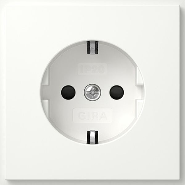Gira 445366 SCHUKO-Steckd. SP (IP20) Gira TX_44 Reinweiß