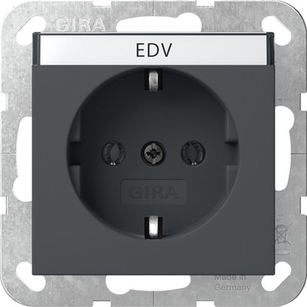 Gira 445728 SCHUKO-Steckd. BSF System 55 Anthrazit