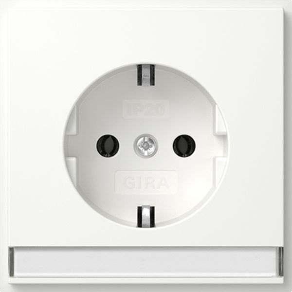 Gira 446266 SCHUKO-Steckd. BSF + SP (IP20) Gira TX_44 Reinweiß