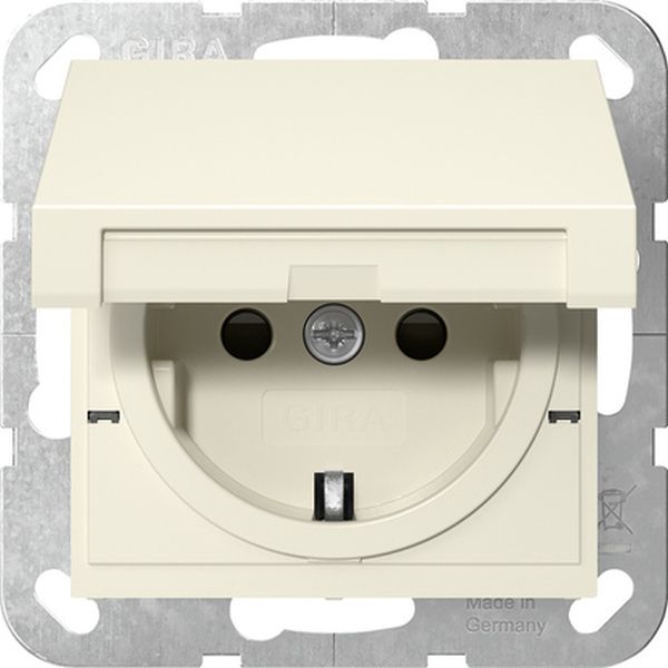 Gira 475401 SCHUKO-Steckd. KD + SP SRK System 55 Cremeweiß