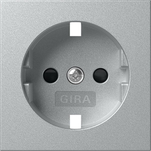 Gira 492126 Abd. SCHUKO-Steckd. SP System 55 F Alu