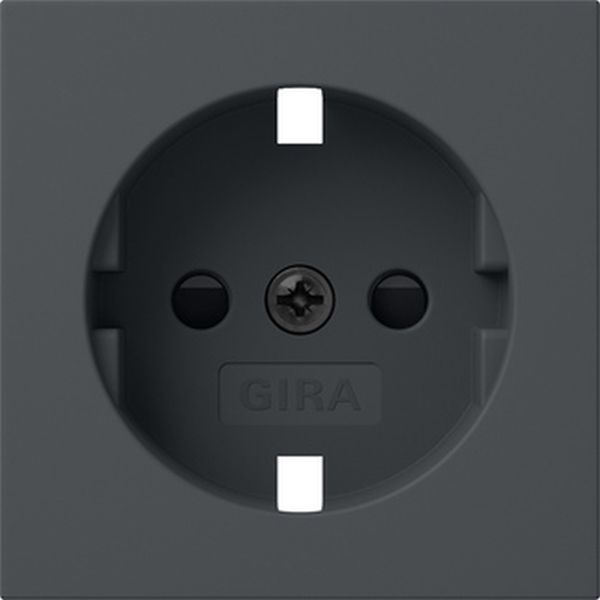Gira 492128 Abd. SCHUKO-Steckd. SP System 55 Anthrazit