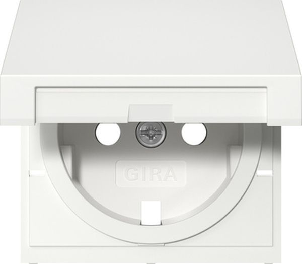 Gira 494227 Abd. SCHUKO-Steckd. KD + SP System 55 Reinweiß m