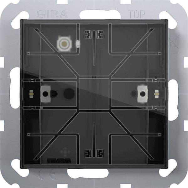 Gira 501100 Tastsensor 4 Standard 1-fach für KNX System 55 mit Inbetriebnahme-Wippe