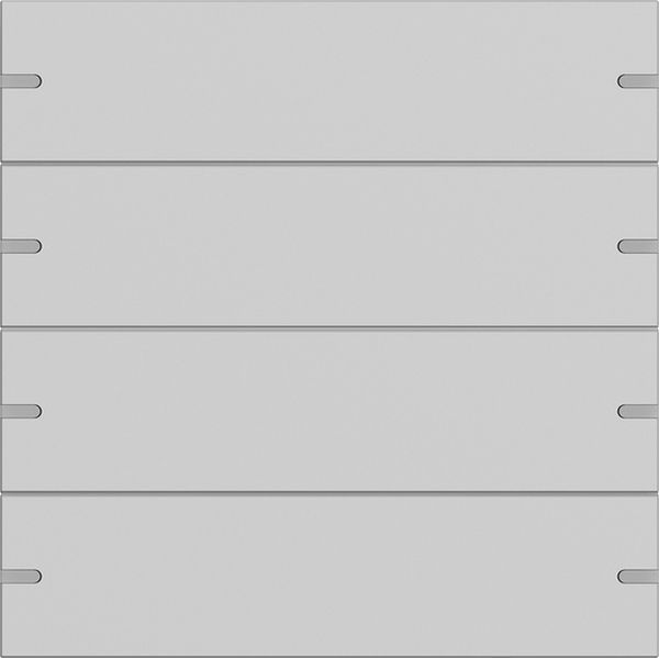 Gira 5024915 Wippenset 4f Tastsens.4.95 Alum.Grau m(lack.)