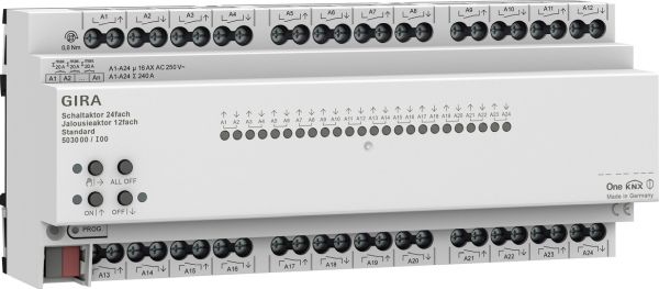 Gira 503000 Schalt-/Jal.aktor 24f/12f 16 A Std OneKNX REG