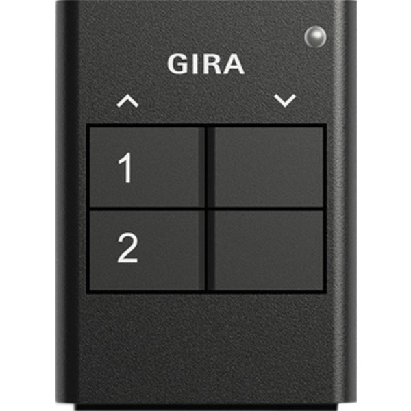 Gira 512200 RF Handsender 2-fach für KNX Anthrazit