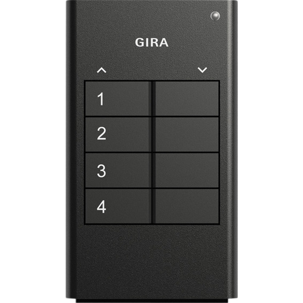 Gira 512400 RF Handsender 4-fach für KNX Anthrazit