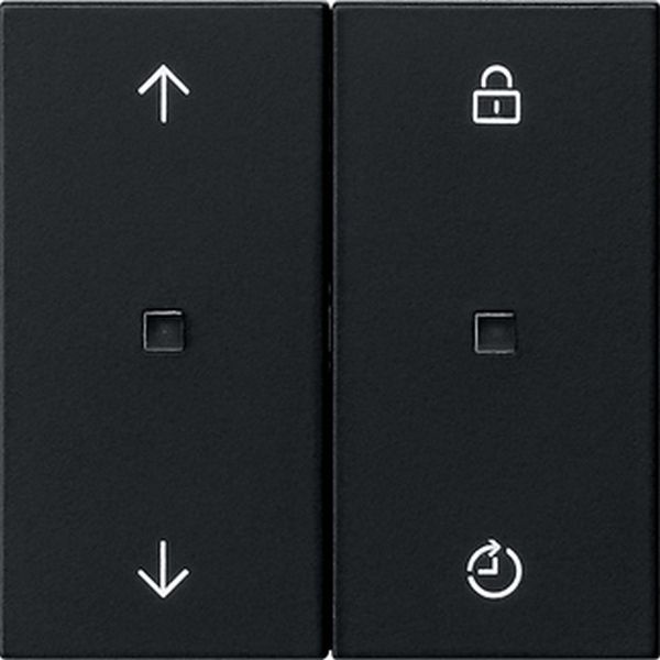Gira 5363005 S3000 Bedienaufs. Memory Pfeile System 55 Schwarz m