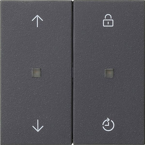 Gira 536328 S3000 Bedienaufs. Memory Pfeile System 55 Anthrazit