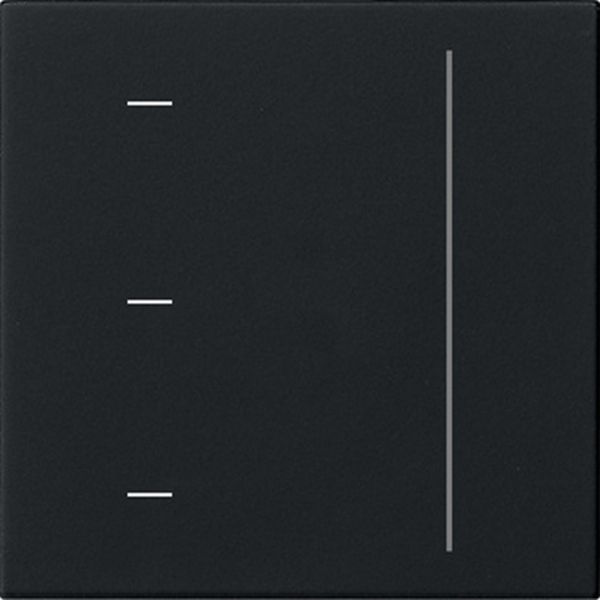 Gira 5365005 S3000 Touchaufs. System 55 Schwarz m