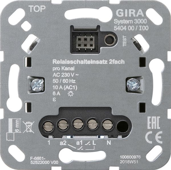 Gira 540400 S3000 Relaisschalteins. 2f Einsatz
