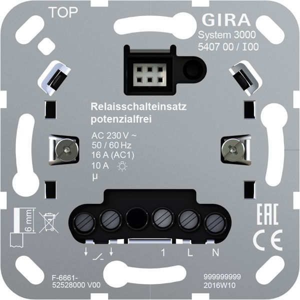 Gira 540700 S3000 Relaisschalteins. pot.frei Einsatz
