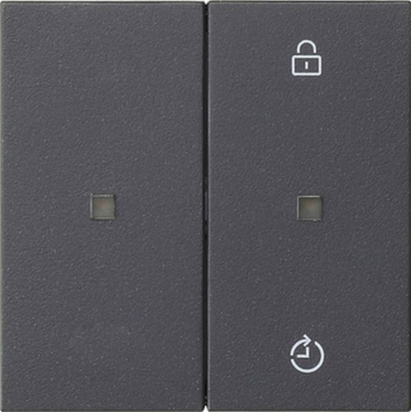Gira 549328 Gira eNet Funk Bedienaufs. Memory System 55 Anthrazit