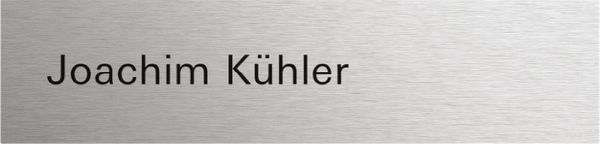***Gira 5549914 Ruftaste beschr. System 106 Edelstahl V4A