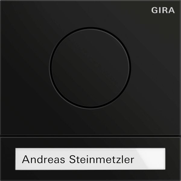 Gira 5565925 Türstationsmod. System 106 Schwarz m