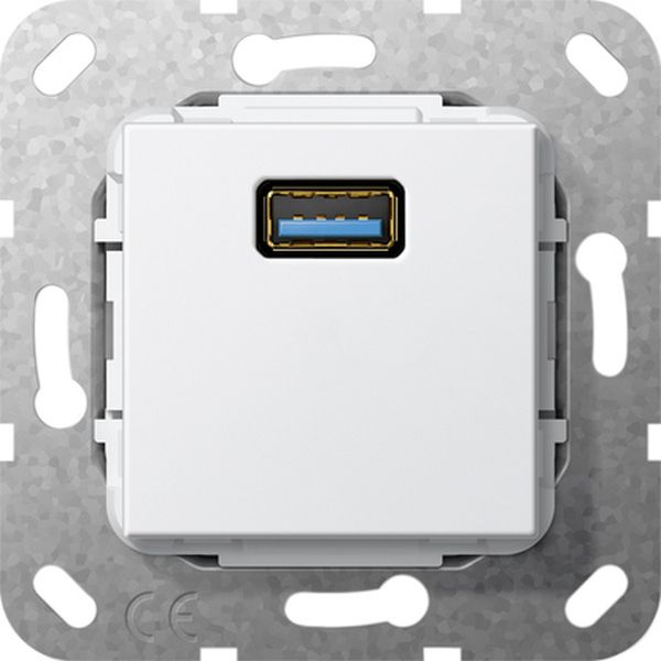 Gira 568303 USB 3.0 A K-Peitsche Einsatz Reinweiß