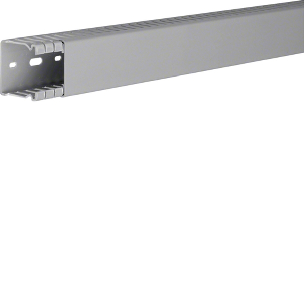 Hager BA64004007030B Verdrahtungskanal aus PVC BA6 40x40mm steingrau 2 Meter