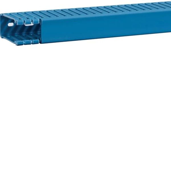 Hager BA6600250BLAUB Verdrahtungskanal aus PVC BA6 60x25mm blau 2 Meter