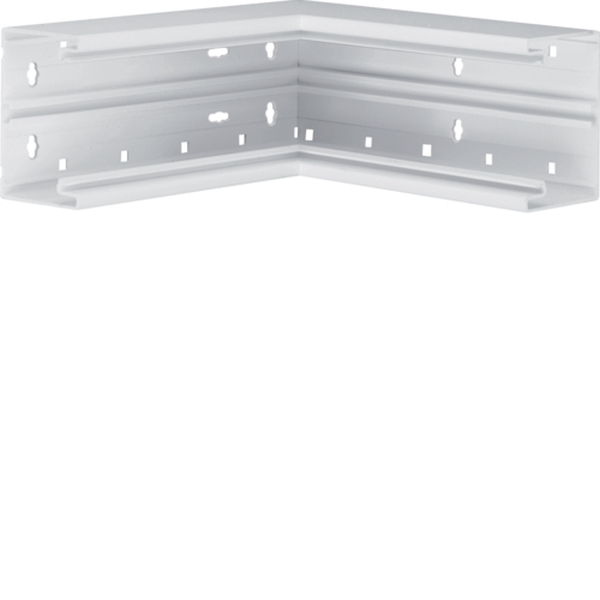 Hager BR6510047035 Inneneck aus Grundprofil zu BR 68x100mm Oberteil 80mm lichtgrau