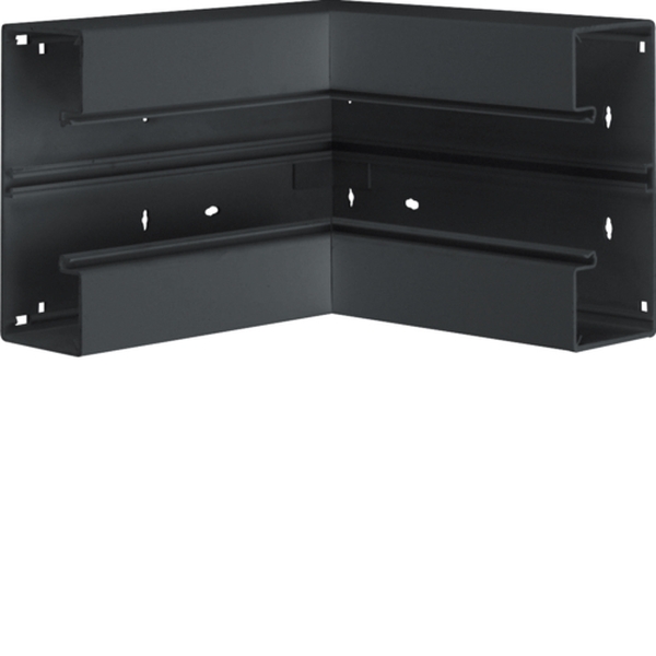 Hager BR6517049011 Inneneck aus Grundprofil zu BR 68x170mm Oberteil 80mm graphitschwarz