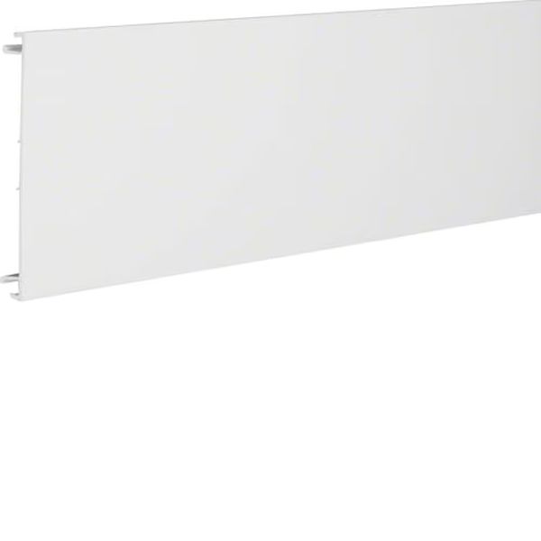 Hager BR7017029010 Brüstungskanal-Oberteil zu BR mit Oberteil 120mm aus PVC reinweiß 2 Meter