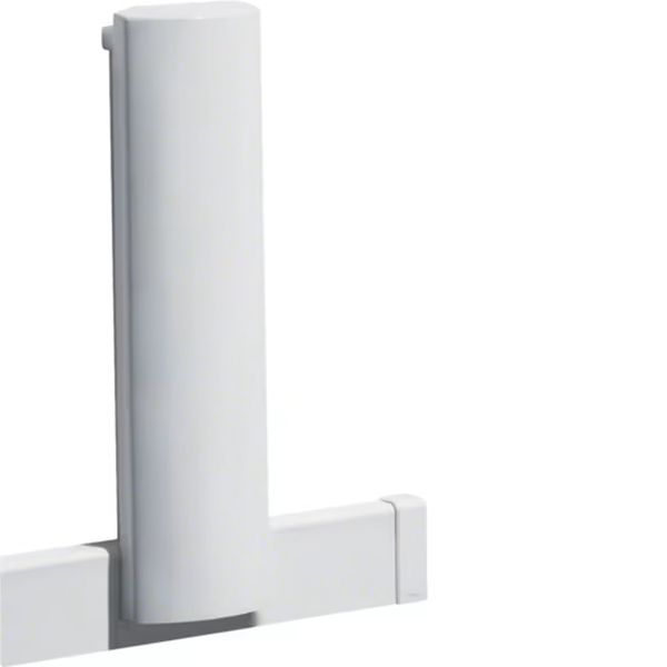 Hager COL40110SET19016 Abdeckung der Verbindung Unterputz zu Sockelleiste 40x110x400mm verkehrsweiß