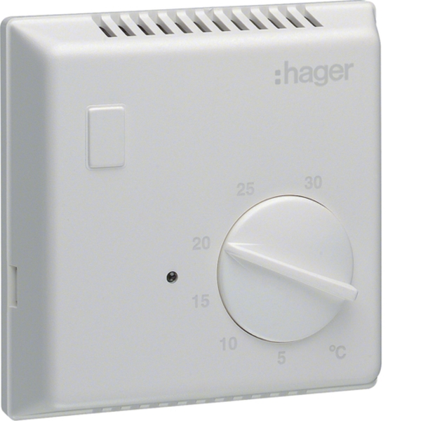 Hager EK053 Raumthermostat Bimetall mit Schließerkontakt und LED