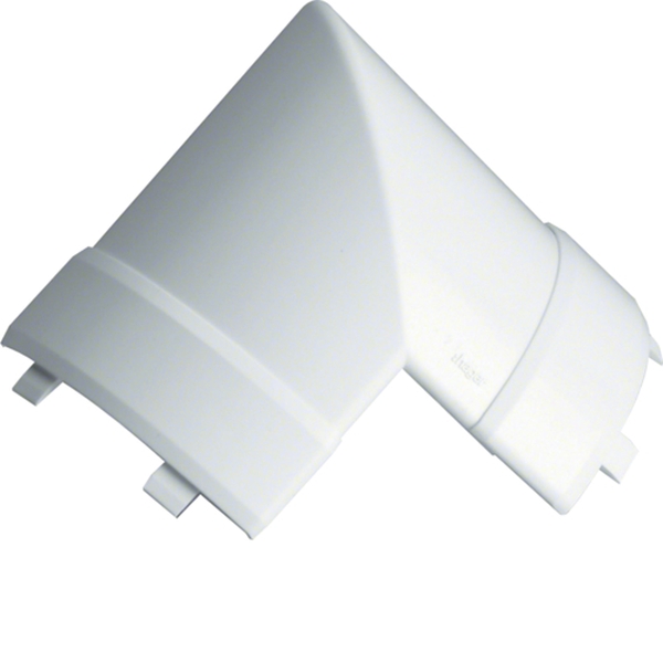 Hager EK4004039016 Außeneck schnittkaschierend zu Eckkanal EK 40x40mm verkehrsweiß