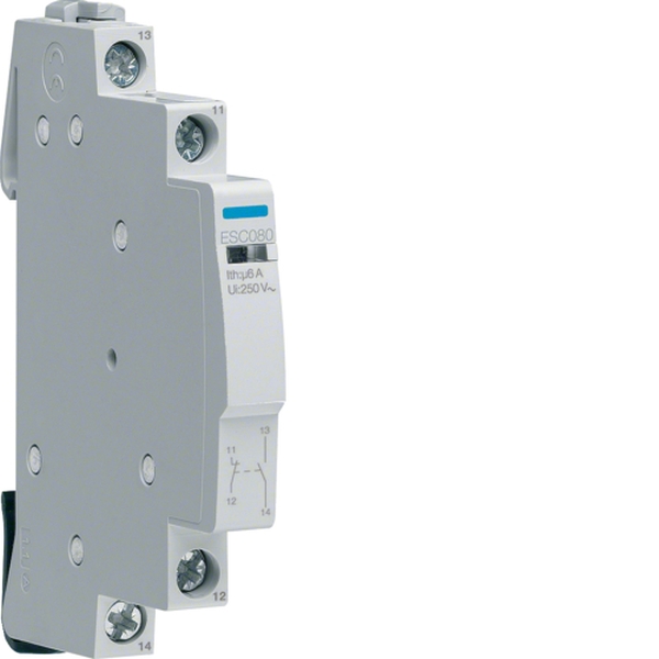 Hager ESC080 Hilfsschalter 6A 1 Schließer und 1 Öffner 230V