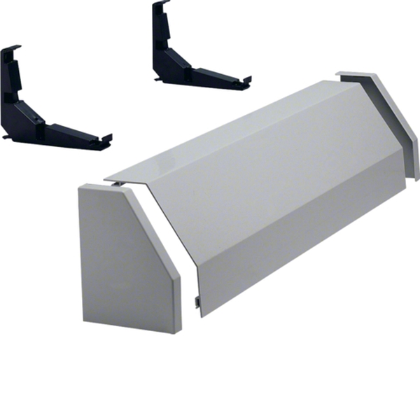 Hager FZ354 Kabelrangierkanal 4-feldig RAL7035 zur Wandmontage