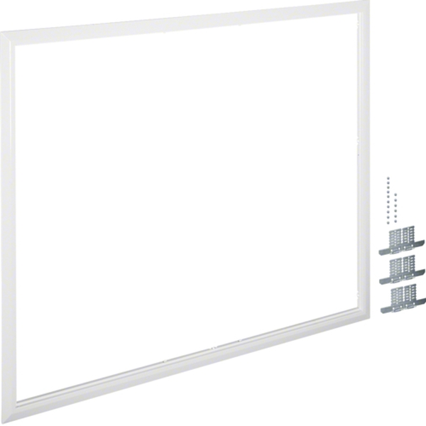 Hager FZ35B Blendrahmen universZ 5-feldig RAL9010 für Schrankgröße 1100x1300mm